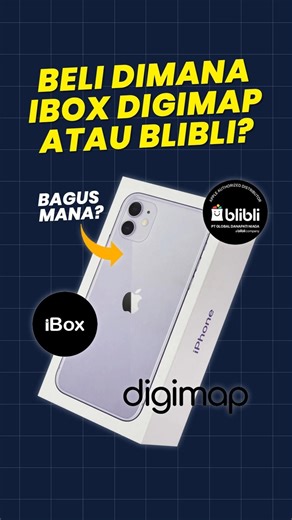 Don't Get It Wrong! These Are the Differences Between iBox, Digimap, and Blibli! #smartphone #iph...
