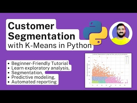 Customer Segmentation with K-Means in Python | Marketing Analytics