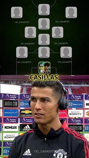 Cristiano Ronaldo Picked His Ultimate Dream XI With Players From Different Nations 😱🔥 #efootball2024