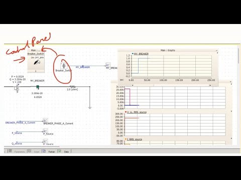 PSCAD BASICS - PART 9 - ON OFF SWITCH