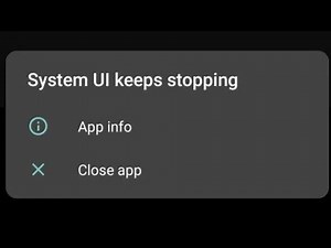 How to fix system ui keeps stopping problem 2023 | system ui keeps stopping Infinix | OnePlus