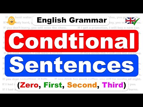 English Grammar: Conditional Sentences (Zero, First, Second, Third)