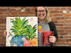 How to Put a Laura Heine Collage on an Art Canvas