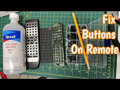Broken Remote Buttons? How to Fix