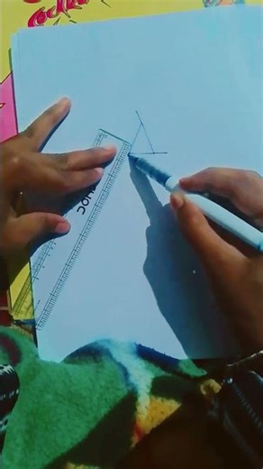 How to Draw impossible Triangle easy drawing