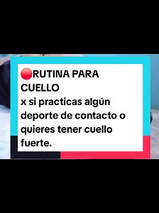 También puedes hacerlo si quieres tener un cuello fuerte. Puedes hacerlo con peso, pero poco, y recuerda ejecutar el ejercicio (movimiento ) con control, lento y buena técnica. Recuerda que un cuello fuerte actúa como un amortiguador para el cerebro cuando recibes un golpe un cuello rígido evita que la cabeza salga volando hacia atrás con tanta fuerza lo que reduce el efecto latigazo disminuyendo el riesgo de sufrir una conmoción cerebral. #ejercicioparacuello #rutinaencasa #cuello #boxeo #depor