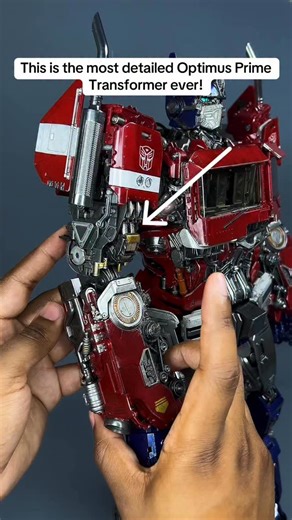 BlackTom Colletion on Instagram: "The is the best Optimus Prime figure ever made and I’m doing a full breakdown showcasing the amazing details packed on the Premium figure made by Threezero #transformers #optimusprime #linkinpark #actionfigures"
