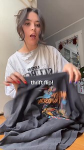 80K views · 688 reactions | turning my vintage shirt into a baby tee (sort of) ! ⭐️ #thriftflip #thriftdiy #thrifthaul #thriftedstyle #90sfashion #thriftedoutfits #DIY #vintagetee #vintageharleydavidson #harleytee #vintagebabytee #diybabytee | T-Shirt Upcycle Diy | Facebook