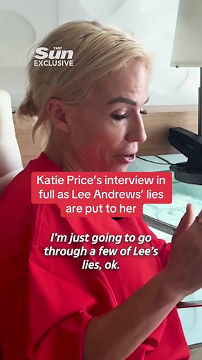 After her explosive sit-down chat with The Sun’s Clemmie Moodie in Dubai, you can now watch Katie Price’s interview in full for the first time as all of Lee Andrews’ lies are put to her and her unfiltered verdict is given. Read the explosive interview now. #katieprice #leeandrews #clemmiemoodie