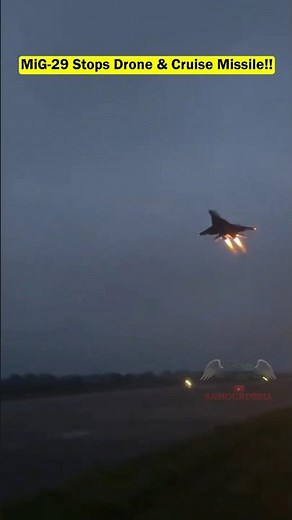 Ukrainian MiG-29 Takes Down Drone and Missile in One Sortie