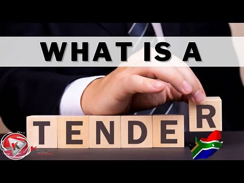 Definition of A Tender | Purpose of Government Tenders | What is a Tender | Quick Lesson Video