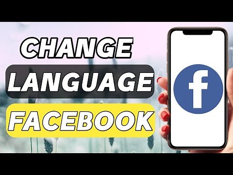 How to change language in facebook app | Arabic to English