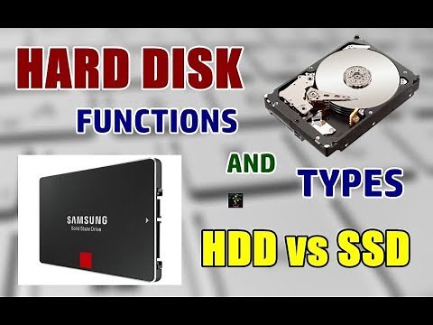 What are Hard Disks | HDD vs SSD | Functions and Types Explained