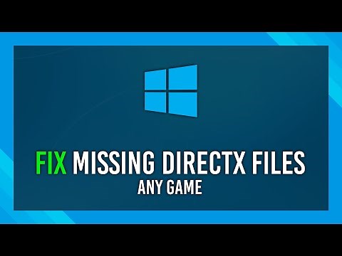 Fix ANY Missing DirectX File | ANY GAME | Last tutorial you'll need