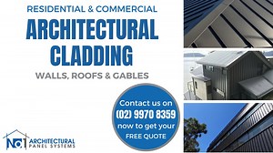 Architectural Cladding Systems for Walls, Roofs and Gables