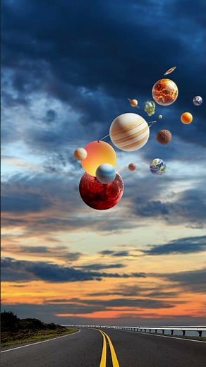 3D Animation | Solar System Size In Perspective |Space