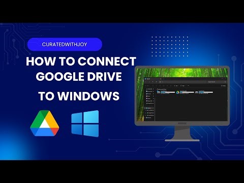 How to Connect Google Drive to Windows