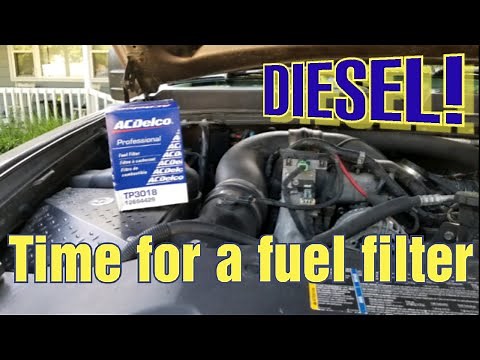 Duramax Diesel Fuel Filter Replacement (2001-2016)