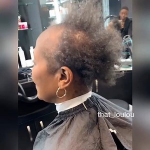 2.1M views · 104K reactions | @that_loulou “This is one of the best transformation I’ve ever done. My client is letting go of years of wigs wearing  . I’m so happy her daughter @lys_theislandgirl came to me to give her mother this transformation. ” Song @indiaarie I’m not my hair  #nocopyright | #TeamNatural | Facebook