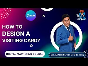 Design a Professional Visiting Card in Just 5 Minutes using Canva