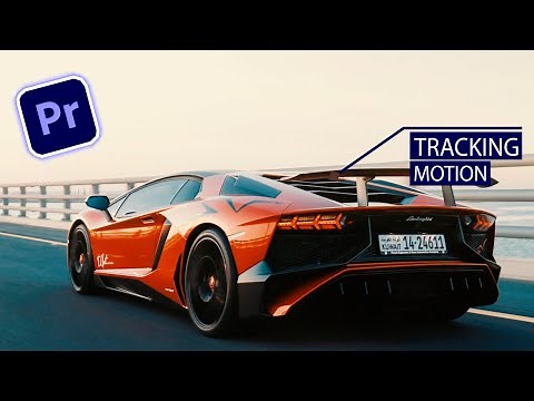 How To Auto & Manual Track Object in premiere pro (Tutorial)