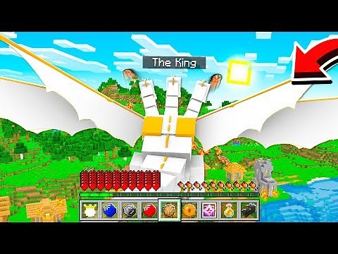 How to PLAY as THE KING DRAGON in Minecraft!