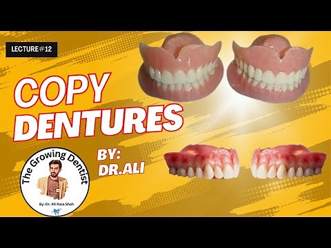 Copy Dentures| How to make a Dental Replica| Indications| Contraindications