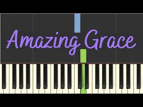Easy Piano Tutorial: Amazing Grace with free sheet music
