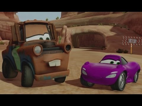 Disney Infinity - Cars Playset Walkthrough Part 9 - Radiator Springs Invitational
