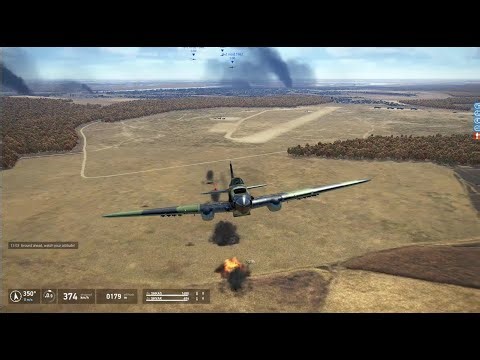 IL-2 Great Battles - Bombing Artillery in Stalingrad with the IL-2