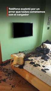 11M views · 51K reactions | Teléfono explotó por un error que todos cometemos con el cargador | Primeros Auxilios | Facebook