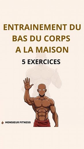 🔥 5 exercices pour muscler tes jambes à la maison (sans matériel !)