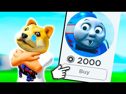 I Spent 2000 Robux On Thomas Roblox Games!