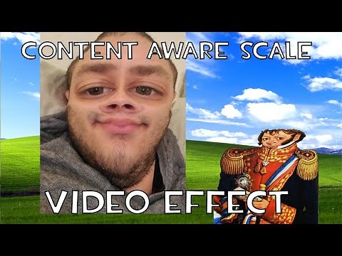 [Tutorial] Content aware scale for videos