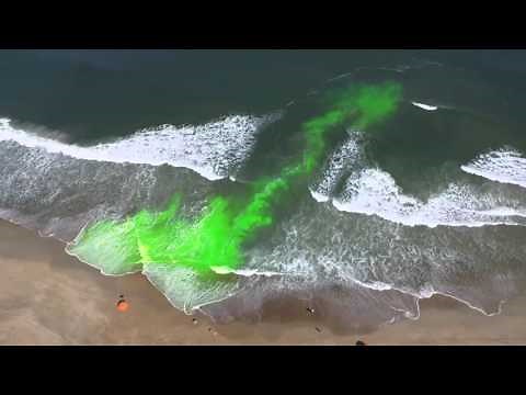 Rip Current Dye Tracking