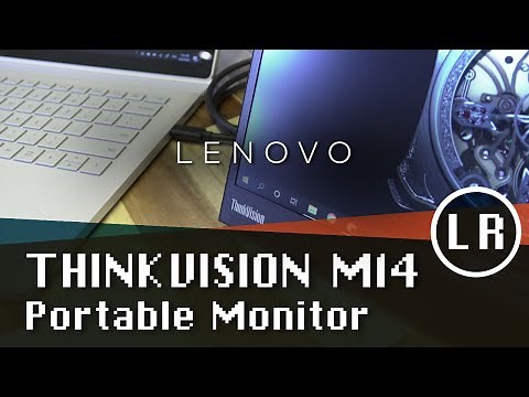 Lenovo ThinkVision M14 Portable Monitor