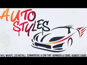 Big Vinyl Decal Install