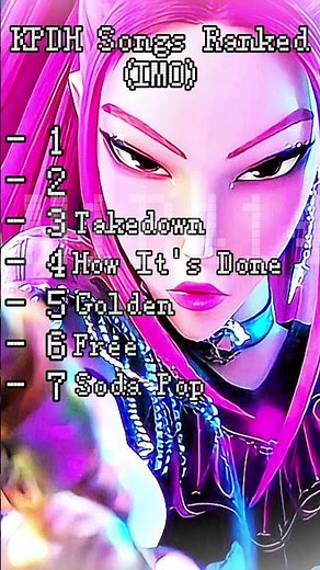 KPDH songs ranked imo