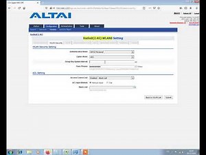 configuration altai c1n mode repeater