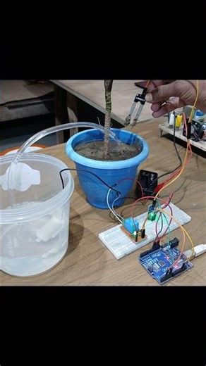 automatic plant watering system using arduino 🌱 #arduino #arduinoproject