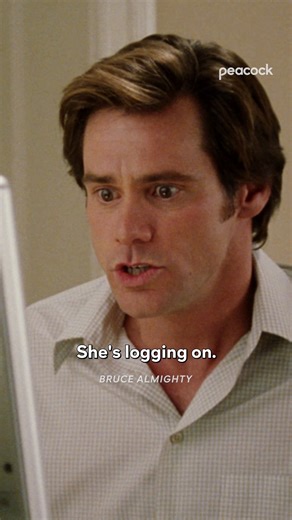 Well, this broke me. Bruce Almighty is streaming now on Peacock. | Peacock TV