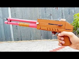 How To Make a Cardboard Shotgun | Remington 870 Tactical - Short Barrel Version
