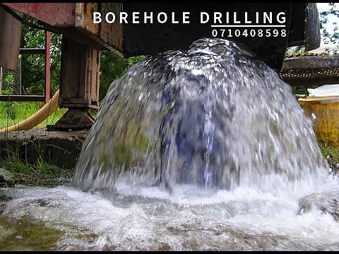 How we drilled a borehole 150m deep in the shortest time possible in within the Nyanza region