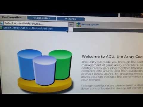 How to Configure RAID 5 on HP Proliant DL380 G7