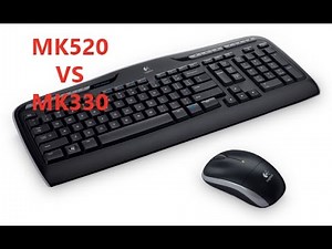 Wireless keyboard LOGITECH MK520 VS MK330