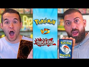 Pokemon Cards vs Yugioh Cards! The ULTIMATE Pack Battle!