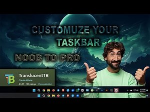 Customize taskbar in 3 step. tuskbar customization windows 10 or 11