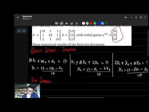 Understanding the Gauss-Seidel Iterative Method | Numerical Analysis