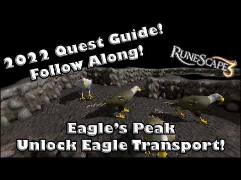 Eagles Peak Quest Guide - Follow Along - Unlocking Eagle Transport!