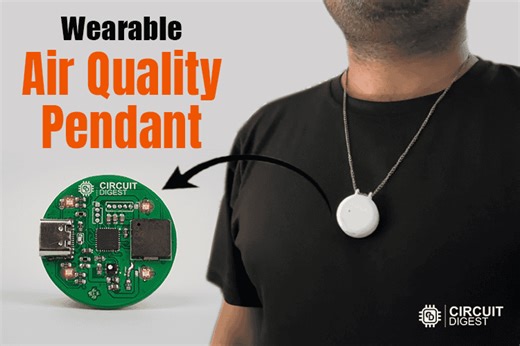 How to build a Wearable Air Quality Monitor Pendant using STM32 & SGP40 Sensor
